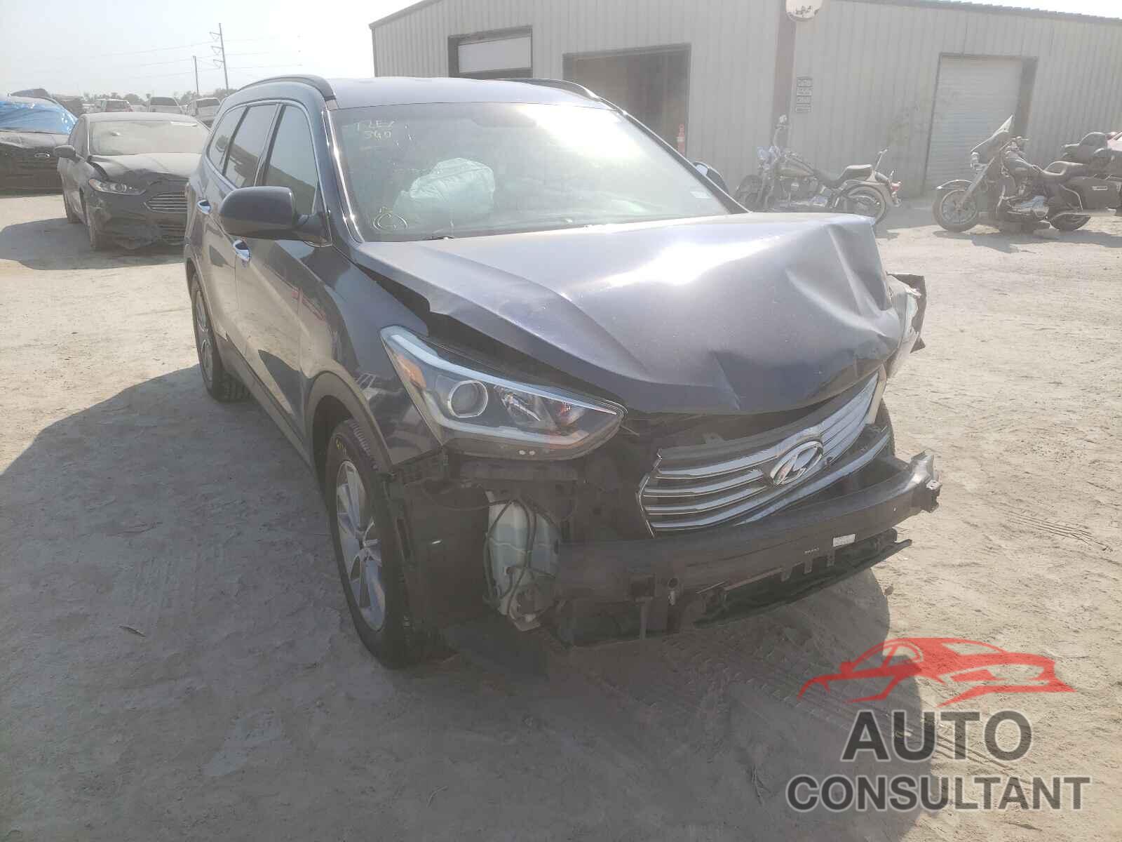 HYUNDAI SANTA FE 2017 - KM8SM4HF6HU221485