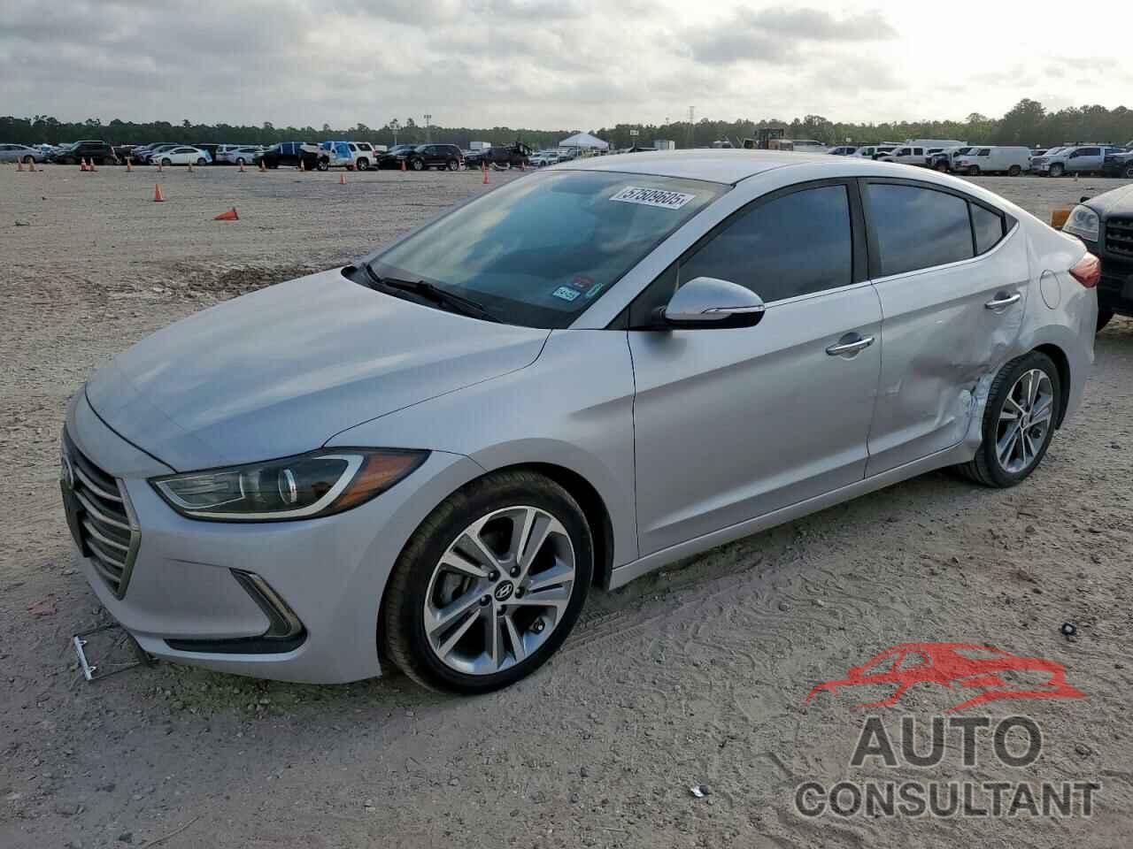 HYUNDAI ELANTRA 2017 - KMHD84LF1HU174693