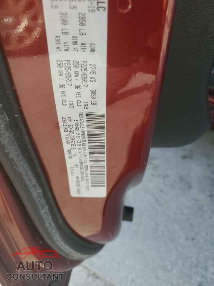 DODGE CARAVAN 2019 - 2C4RDGEG6KR735181