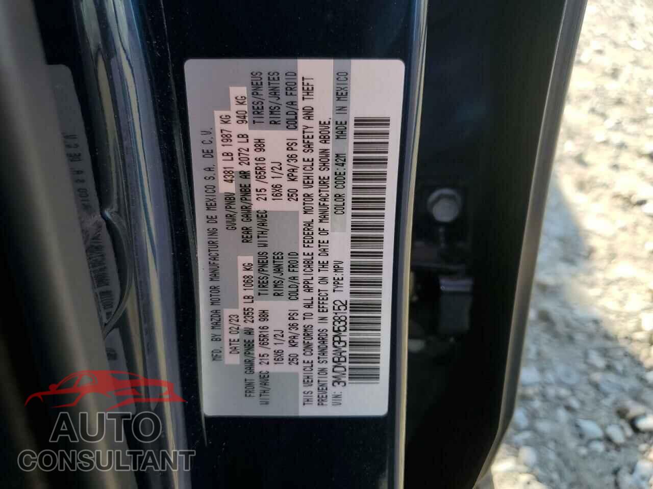MAZDA CX30 2023 - 3MVDMBAM3PM538152