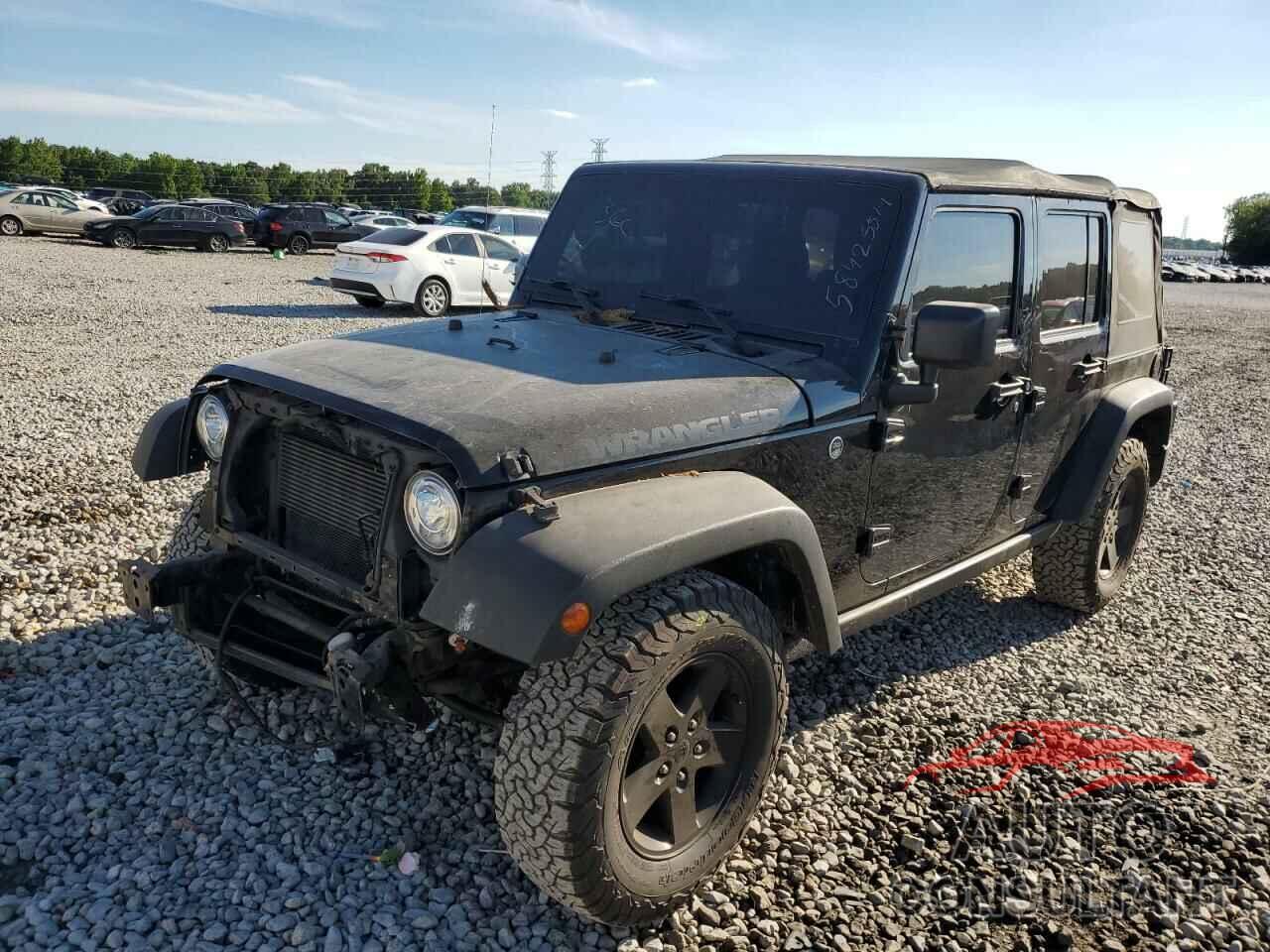 JEEP WRANGLER 2017 - 1C4BJWDG4HL605245