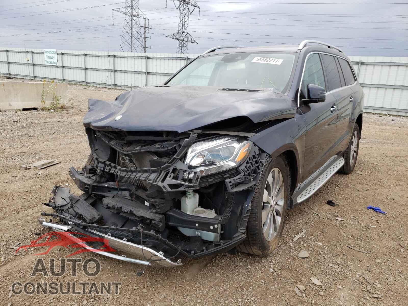 MERCEDES-BENZ GLS-CLASS 2017 - 4JGDF6EE9HA826404