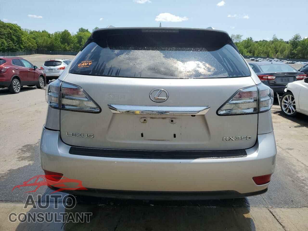 LEXUS RX350 2010 - 2T2BK1BA2AC011714