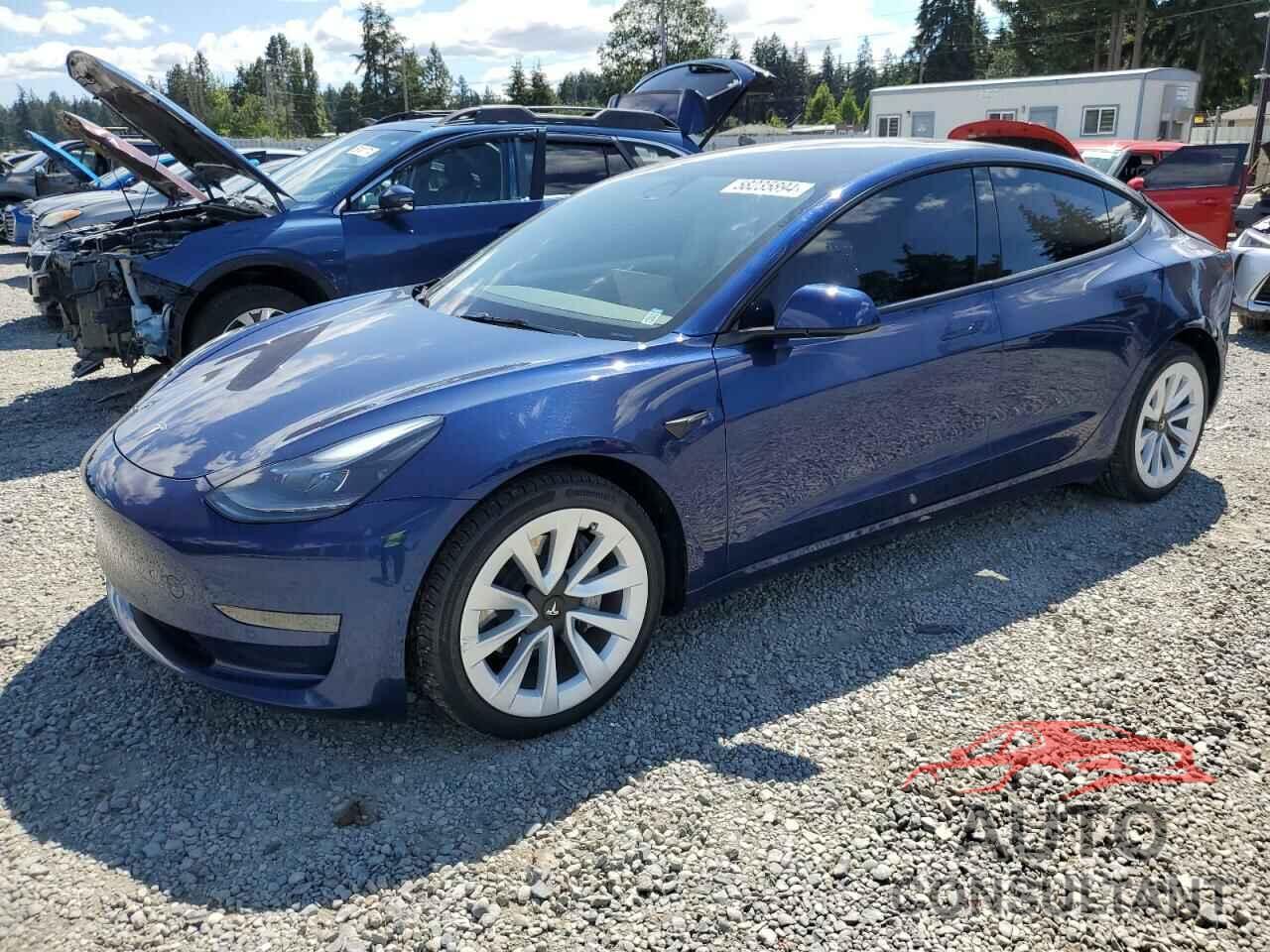 TESLA MODEL 3 2022 - 5YJ3E1EA6NF295247