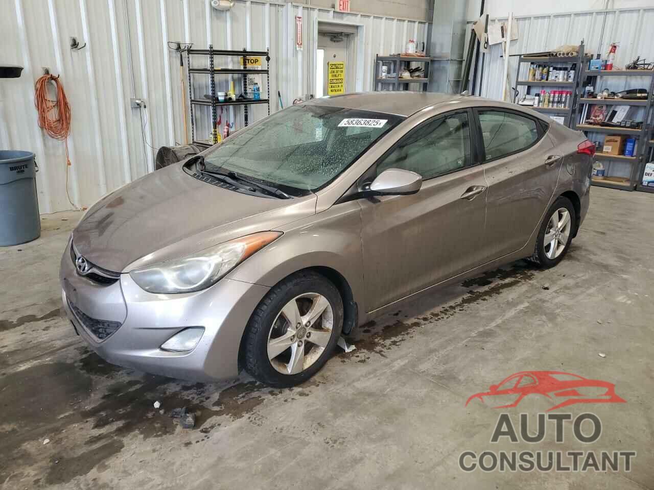 HYUNDAI ELANTRA 2012 - 5NPDH4AE9CH141460