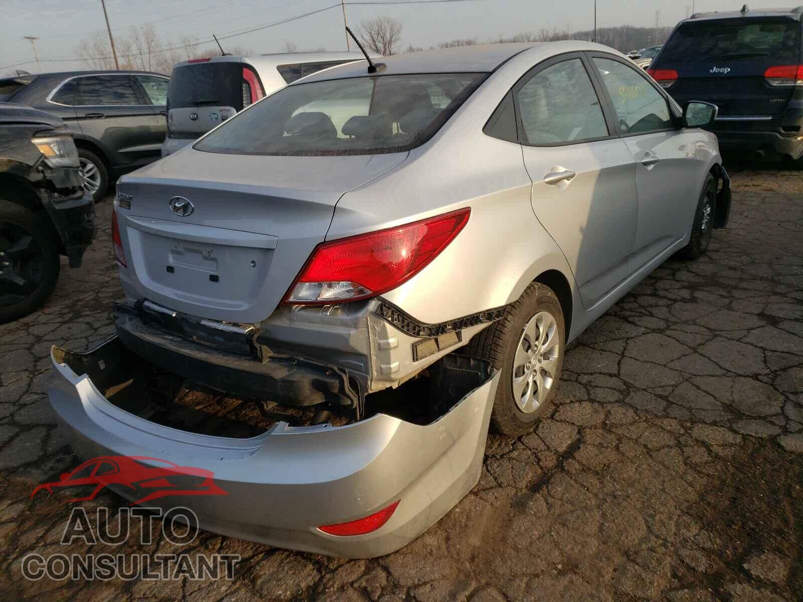 HYUNDAI ACCENT 2017 - KMHCT4AE7HU317781