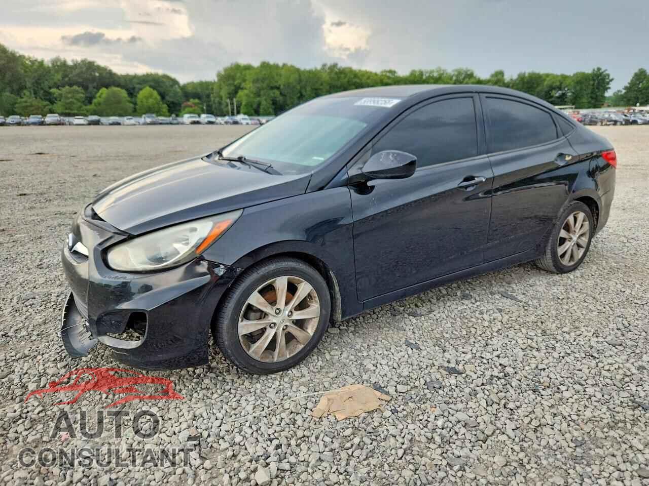 HYUNDAI ACCENT 2012 - KMHCU4AE7CU084166