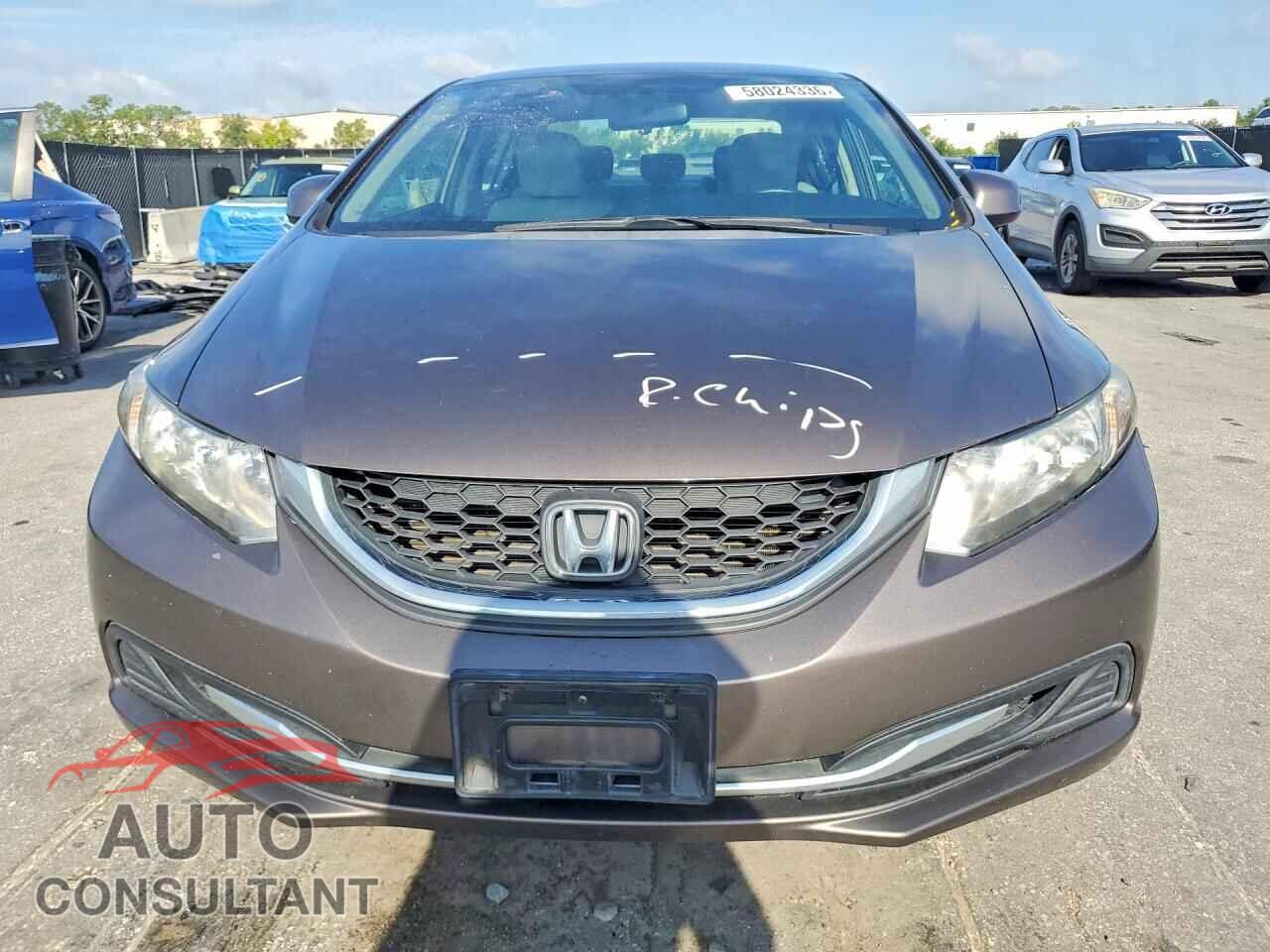 HONDA CIVIC 2013 - 2HGFB2F53DH514933