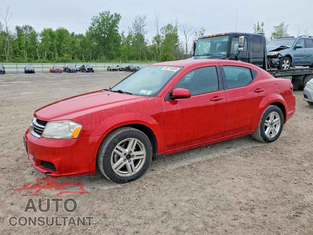 DODGE AVENGER 2012 - 1C3CDZCB9CN129711