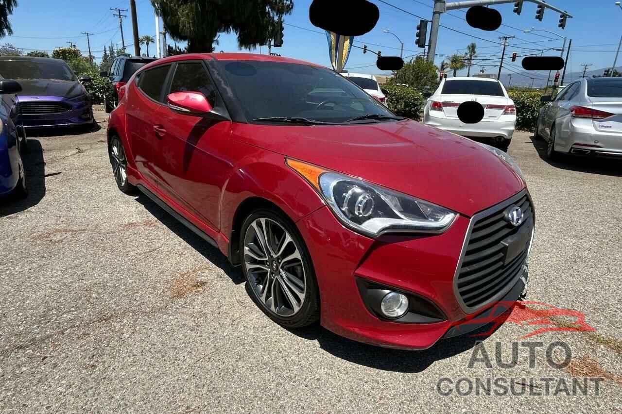 HYUNDAI VELOSTER 2016 - KMHTC6AE1GU302235