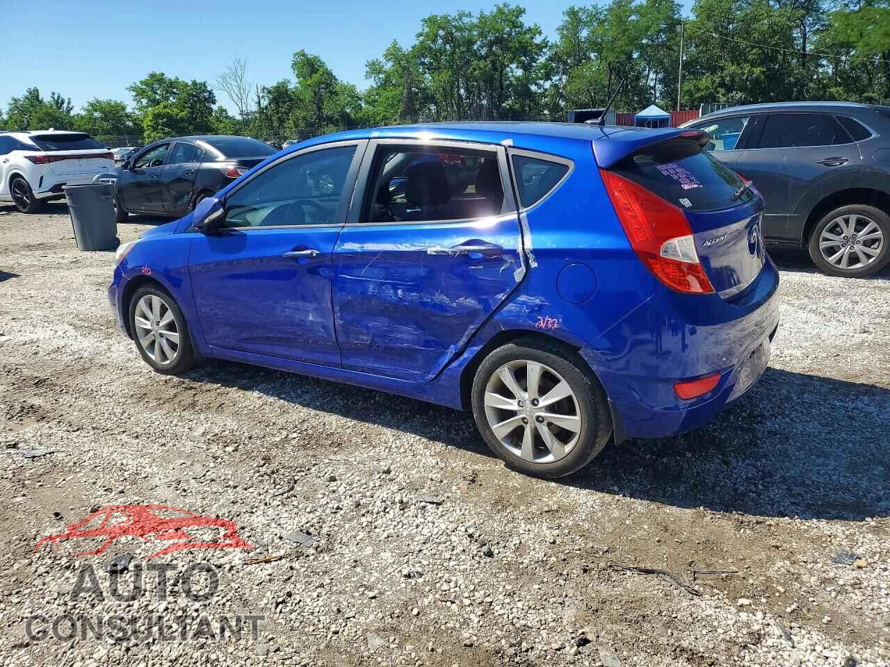 HYUNDAI ACCENT 2013 - KMHCU5AE5DU108214