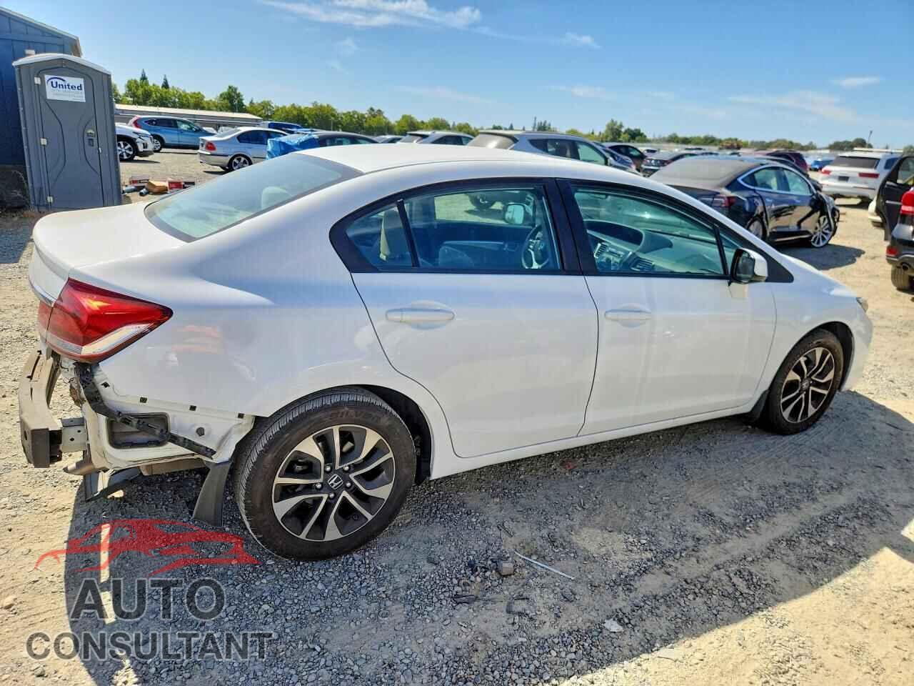 HONDA CIVIC 2013 - 19XFB2F8XDE249237
