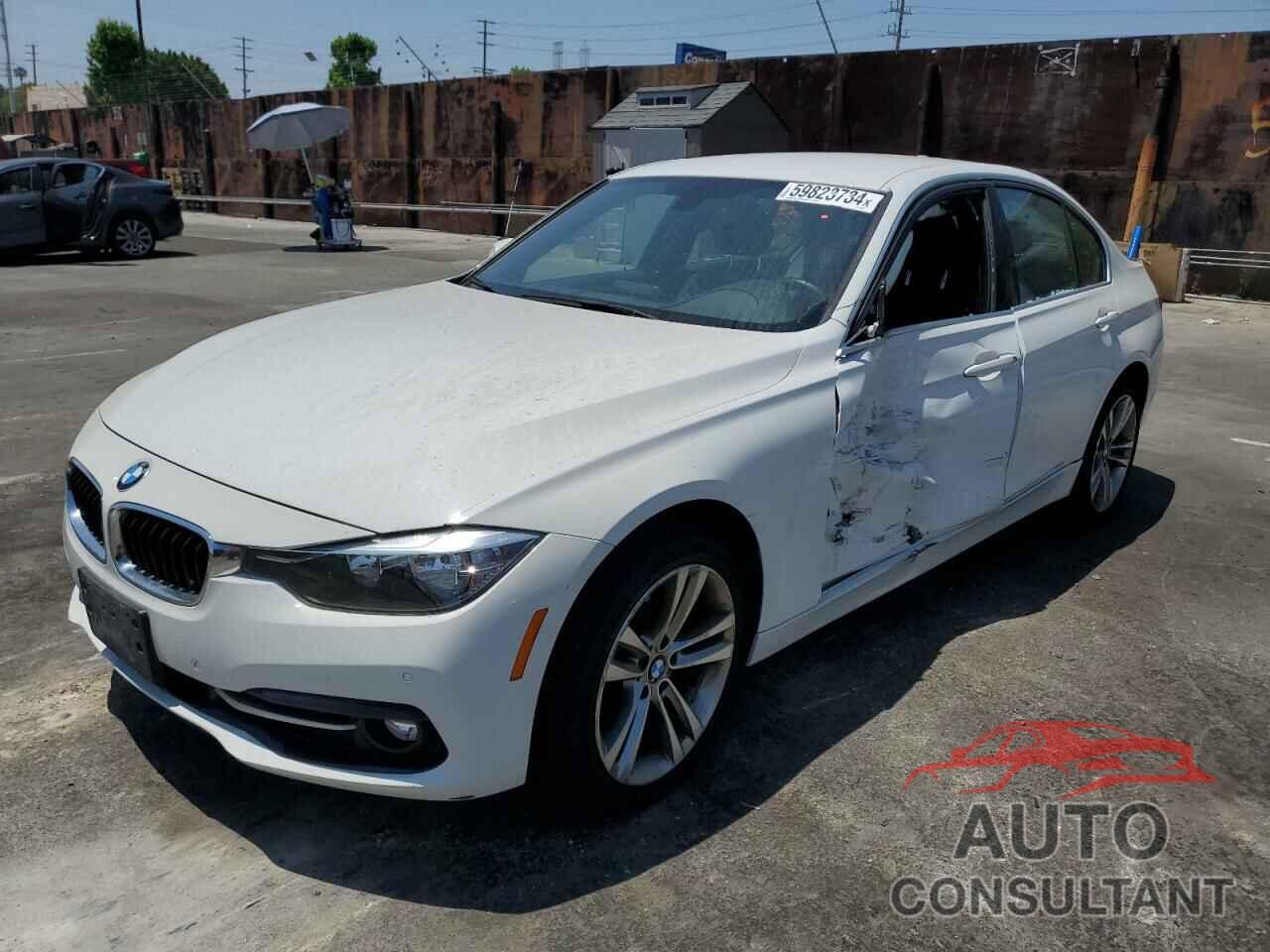 BMW 3 SERIES 2017 - WBA8B9G50HNU49872