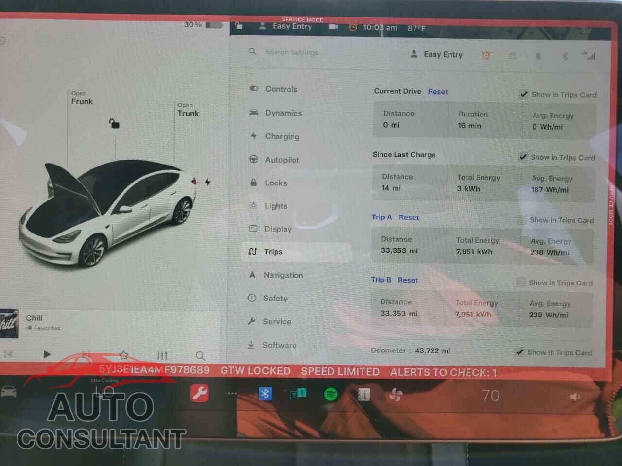 TESLA MODEL 3 2021 - 5YJ3E1EA4MF978689