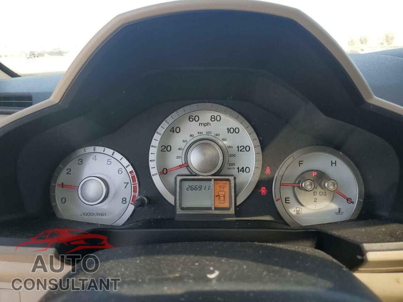 HONDA PILOT 2009 - 5FNYF38559B012484