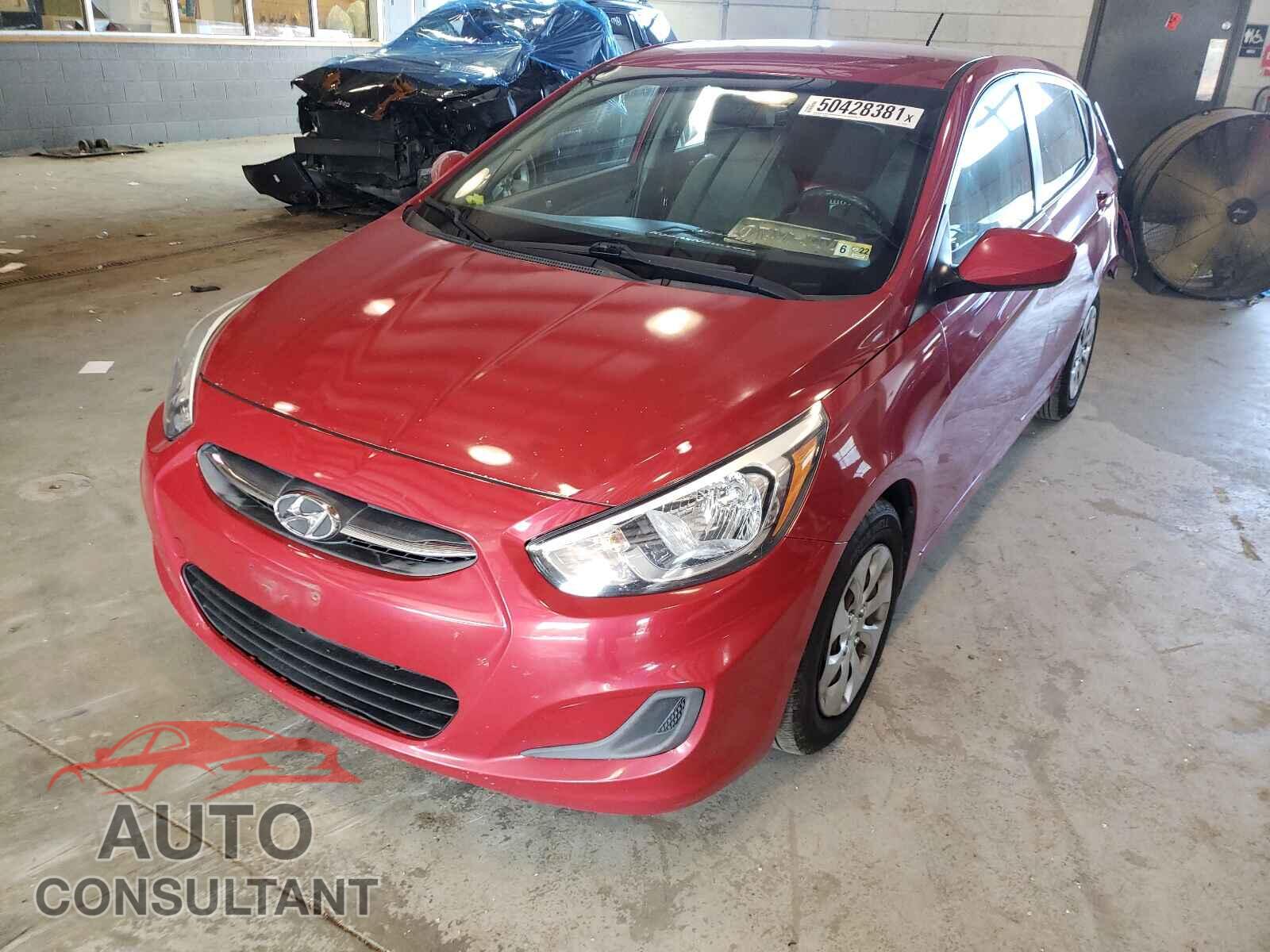 HYUNDAI ACCENT 2016 - KMHCT5AE5GU256385