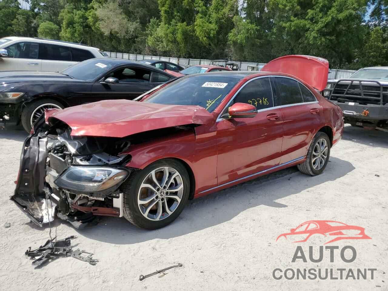 MERCEDES-BENZ C-CLASS 2018 - WDDWF4JB3JR362522