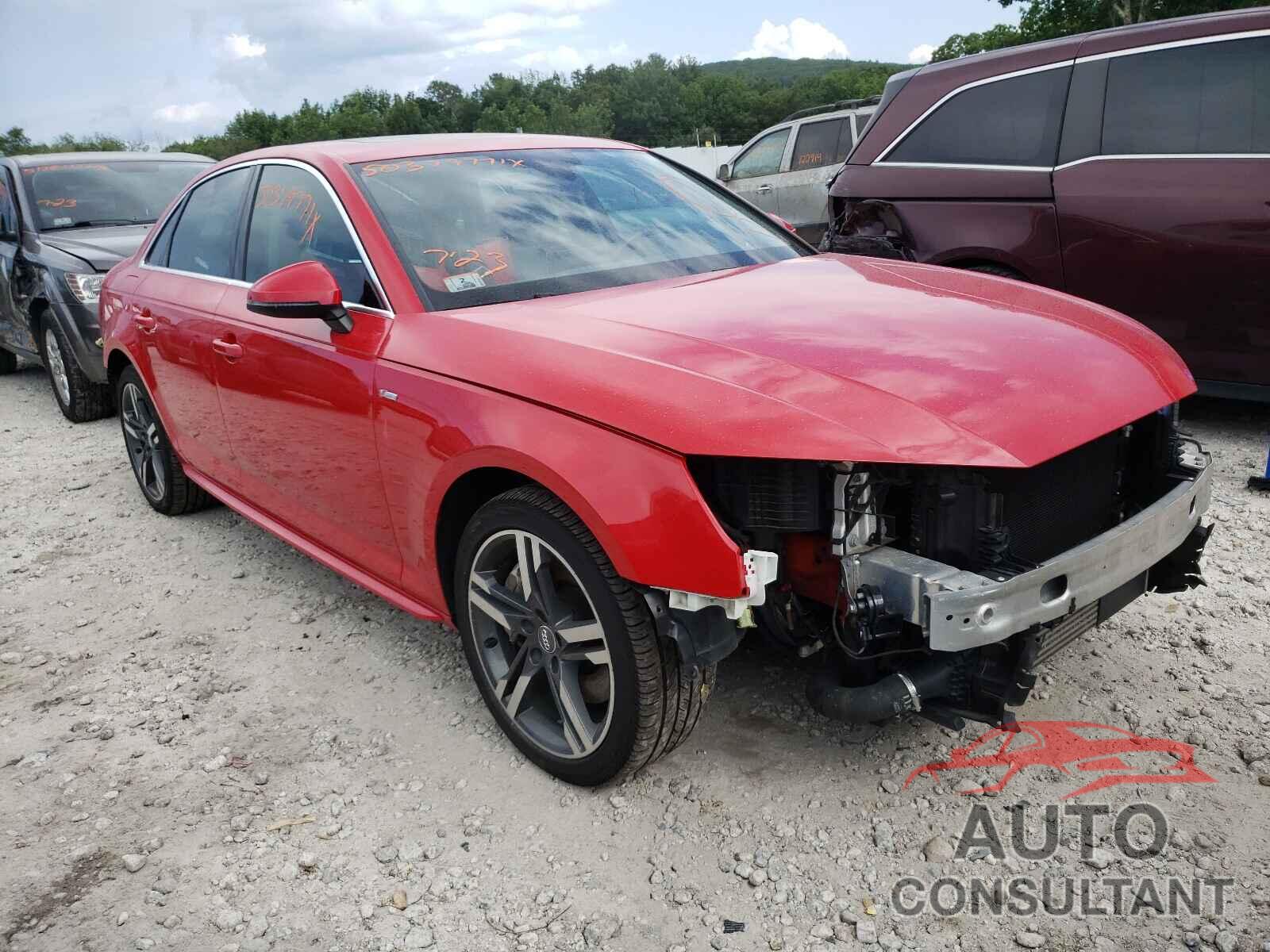 AUDI A4 2017 - WAUENAF43HN034405