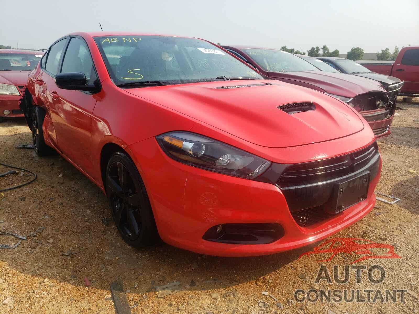 DODGE DART 2016 - 1C3CDFBB2GD630029