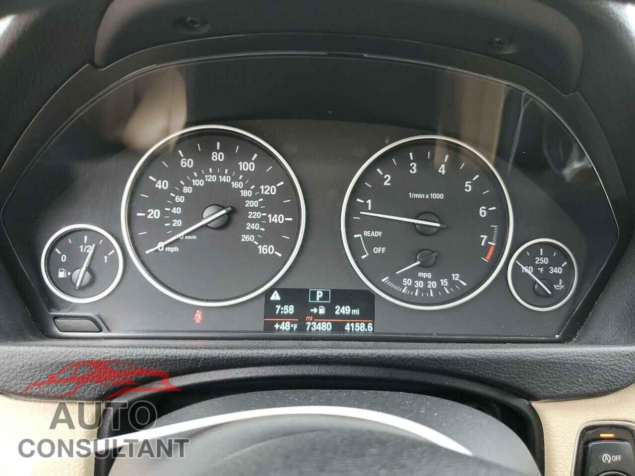 BMW 3 SERIES 2016 - WBA8A3C57GK551952