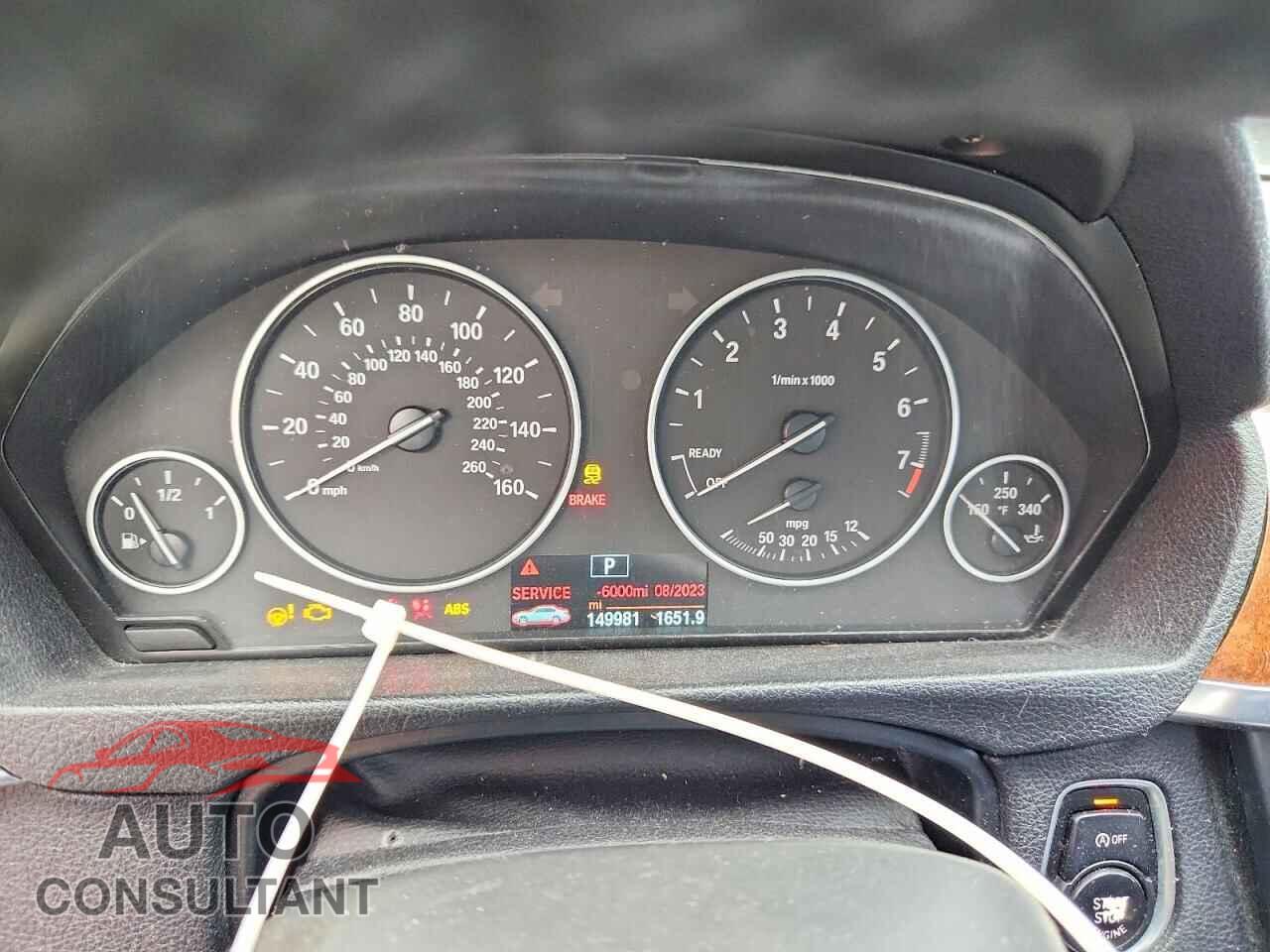 BMW 3 SERIES 2014 - WBA3B3C51EJ977792