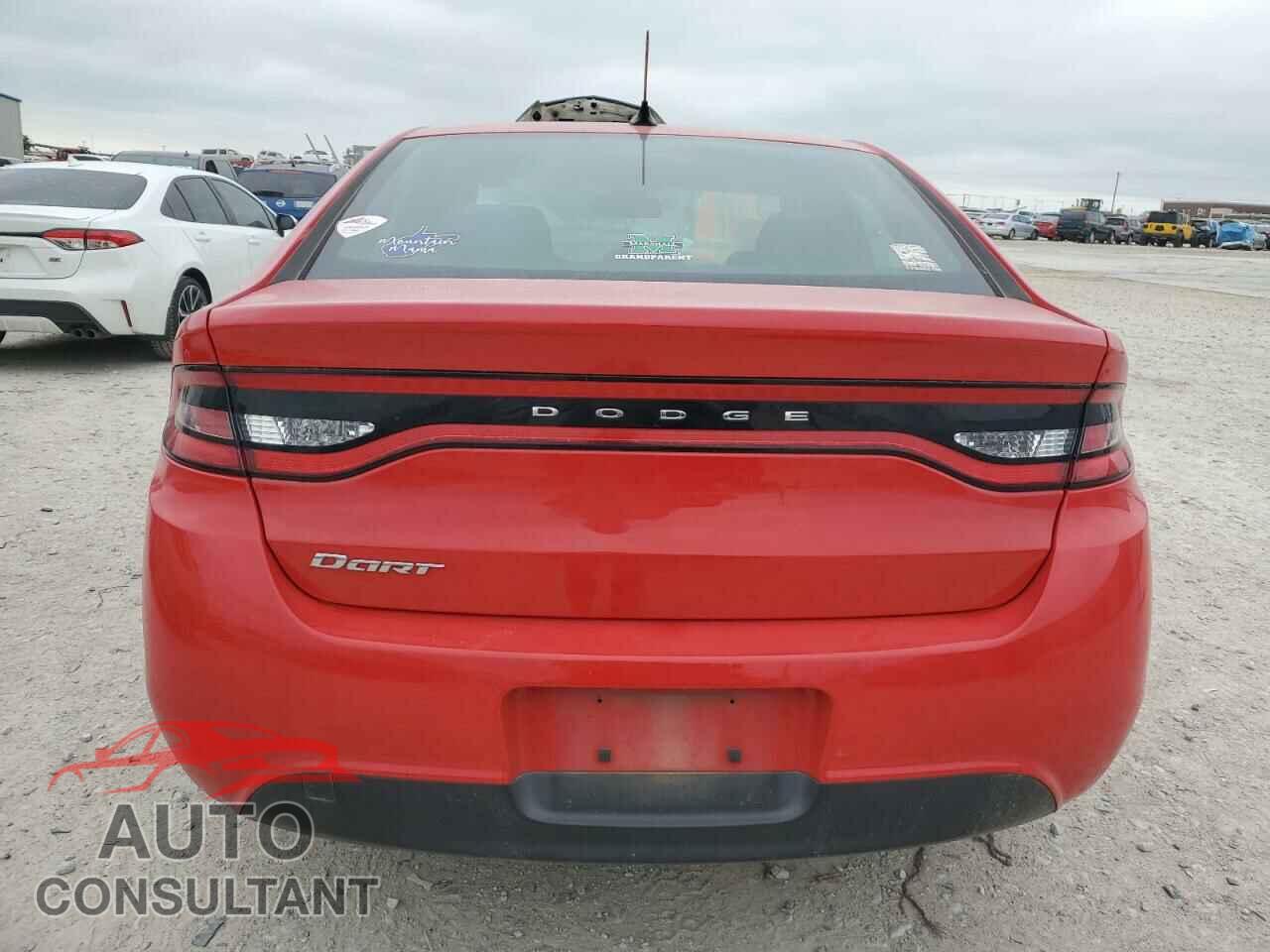 DODGE DART 2016 - 1C3CDFAA9GD682640