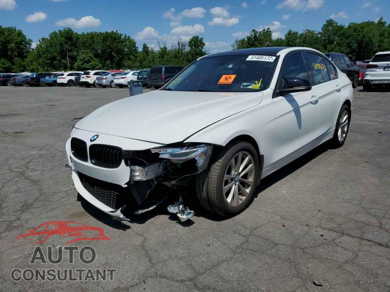 BMW 3 SERIES 2016 - WBA8E5G54GNU19417