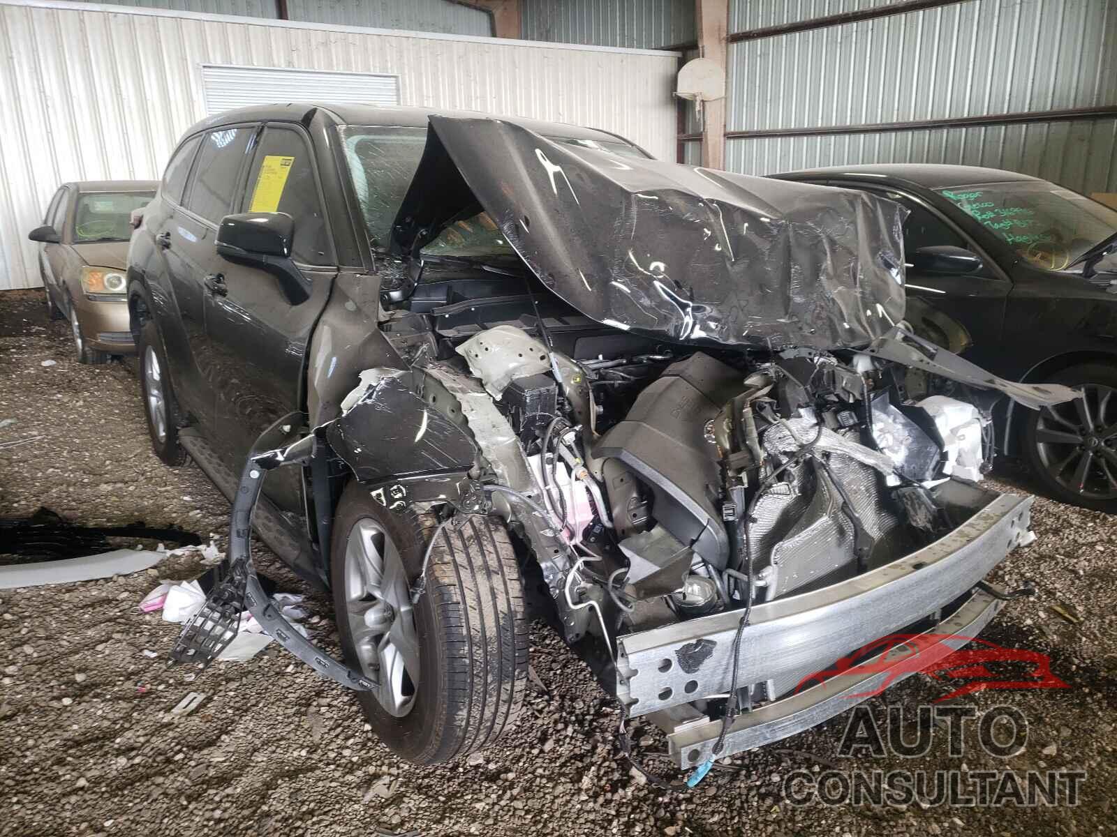 TOYOTA HIGHLANDER 2021 - 5TDZZRAH4MS069797