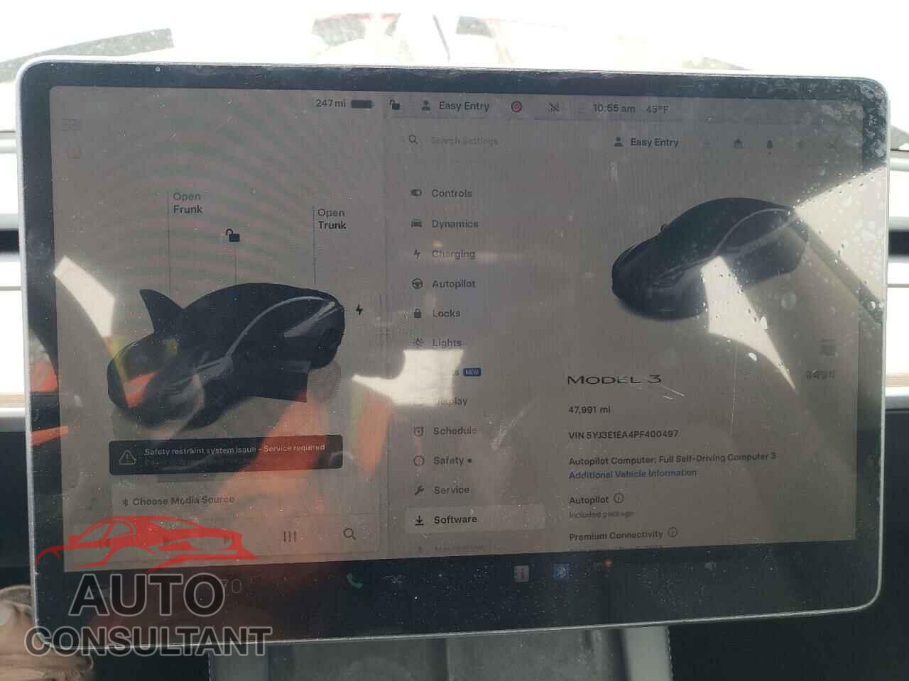 TESLA MODEL 3 2023 - 5YJ3E1EA4PF400497