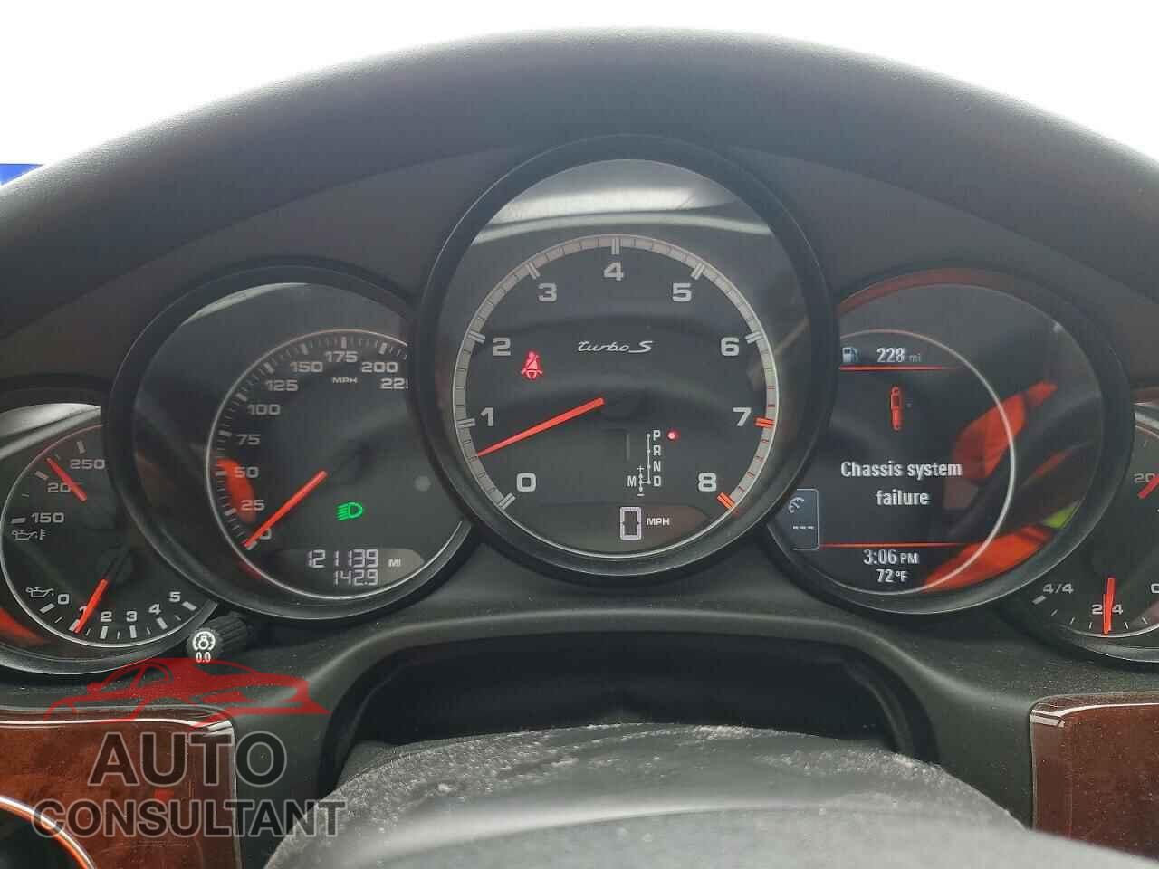 PORSCHE PANAMERA 2012 - WP0AC2A73CL090069
