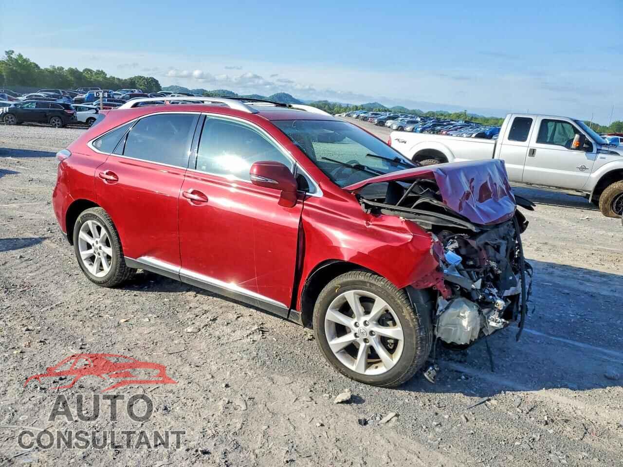 LEXUS RX350 2010 - 2T2BK1BA0AC075699