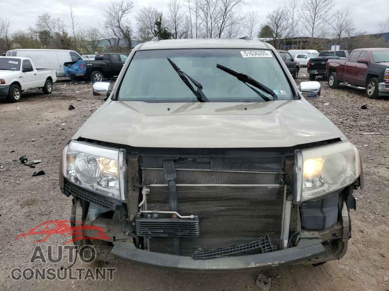 HONDA PILOT 2011 - 5FNYF4H57BB040167