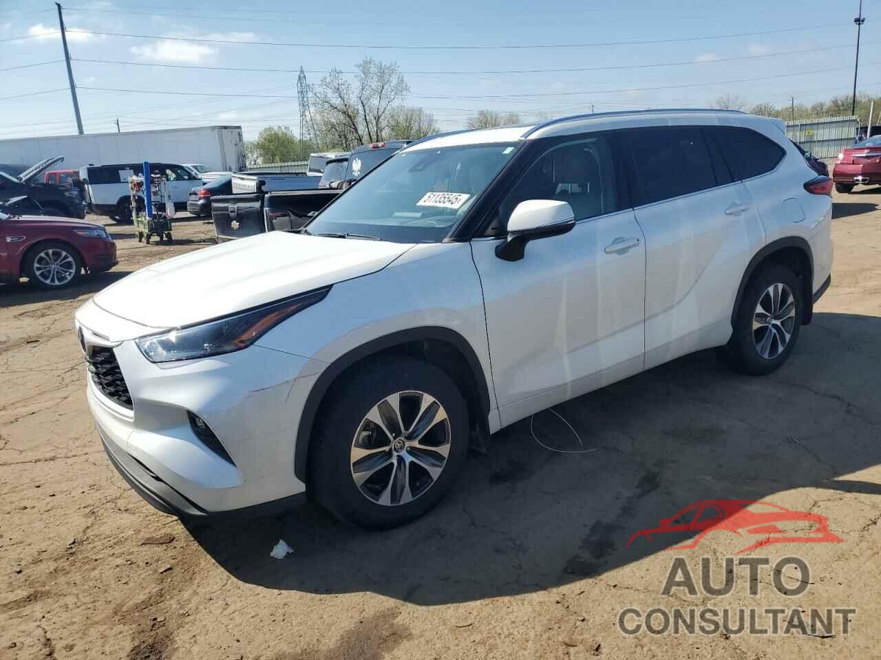 TOYOTA HIGHLANDER 2021 - 5TDGZRBH2MS059646