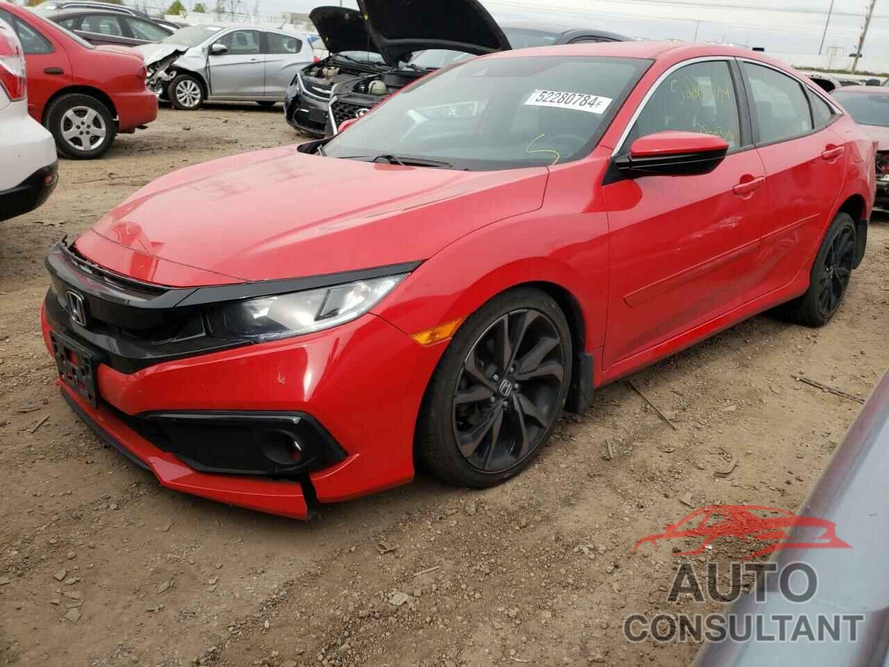 HONDA CIVIC 2020 - 2HGFC2F84LH510010