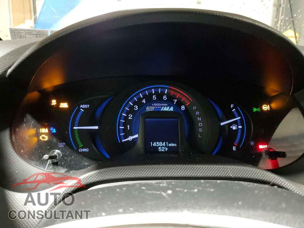 HONDA INSIGHT 2012 - JHMZE2H54CS001244