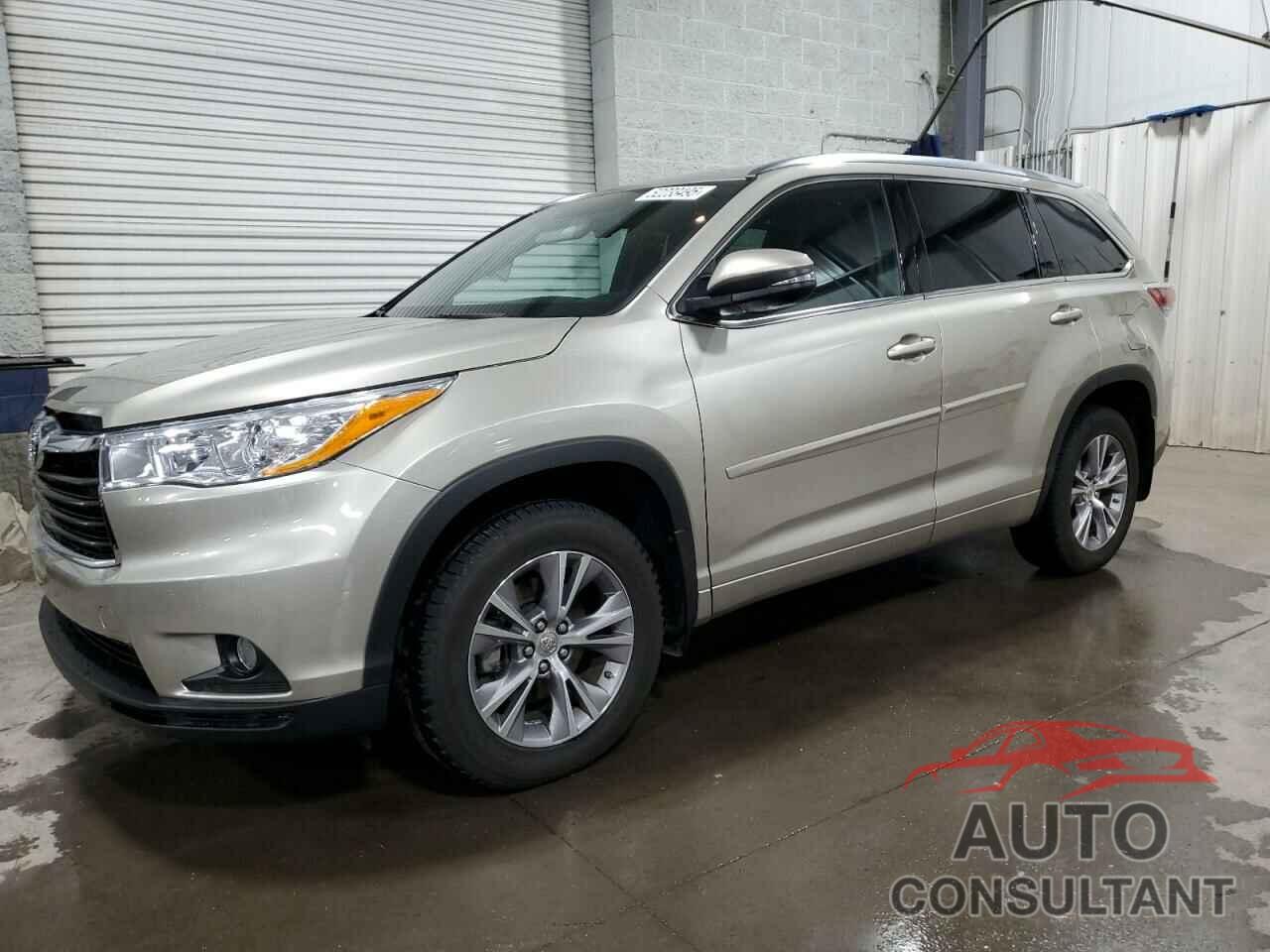 TOYOTA HIGHLANDER 2014 - 5TDJKRFH5ES019096