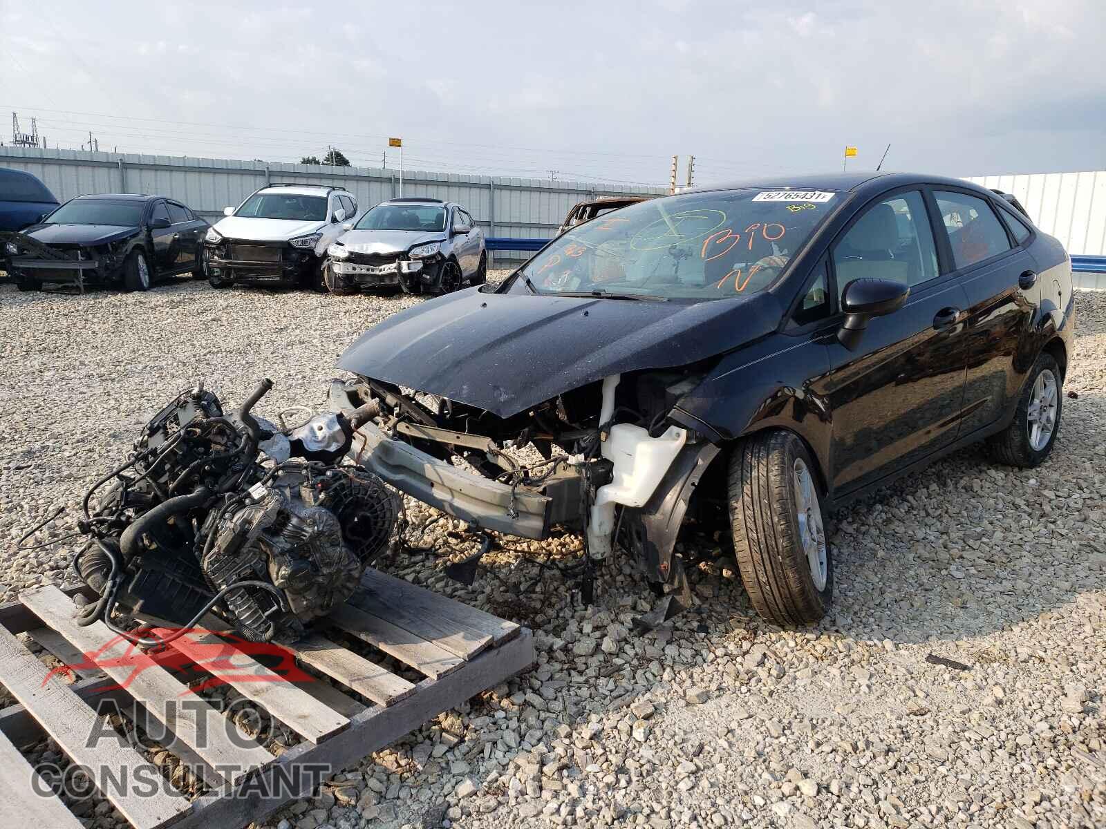 FORD FIESTA 2017 - 3FADP4BJ9HM112921