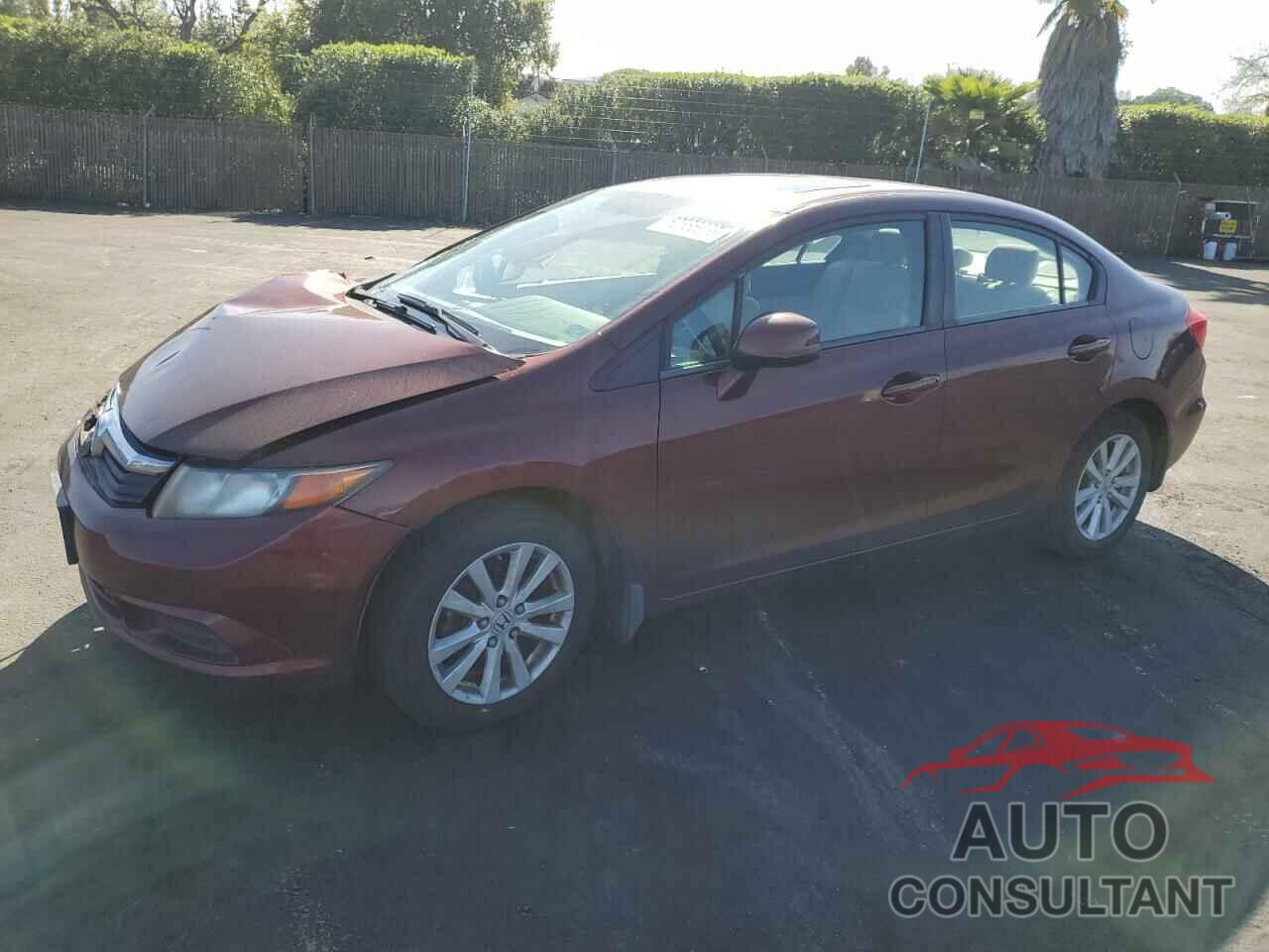 HONDA CIVIC 2012 - 19XFB2F81CE053587