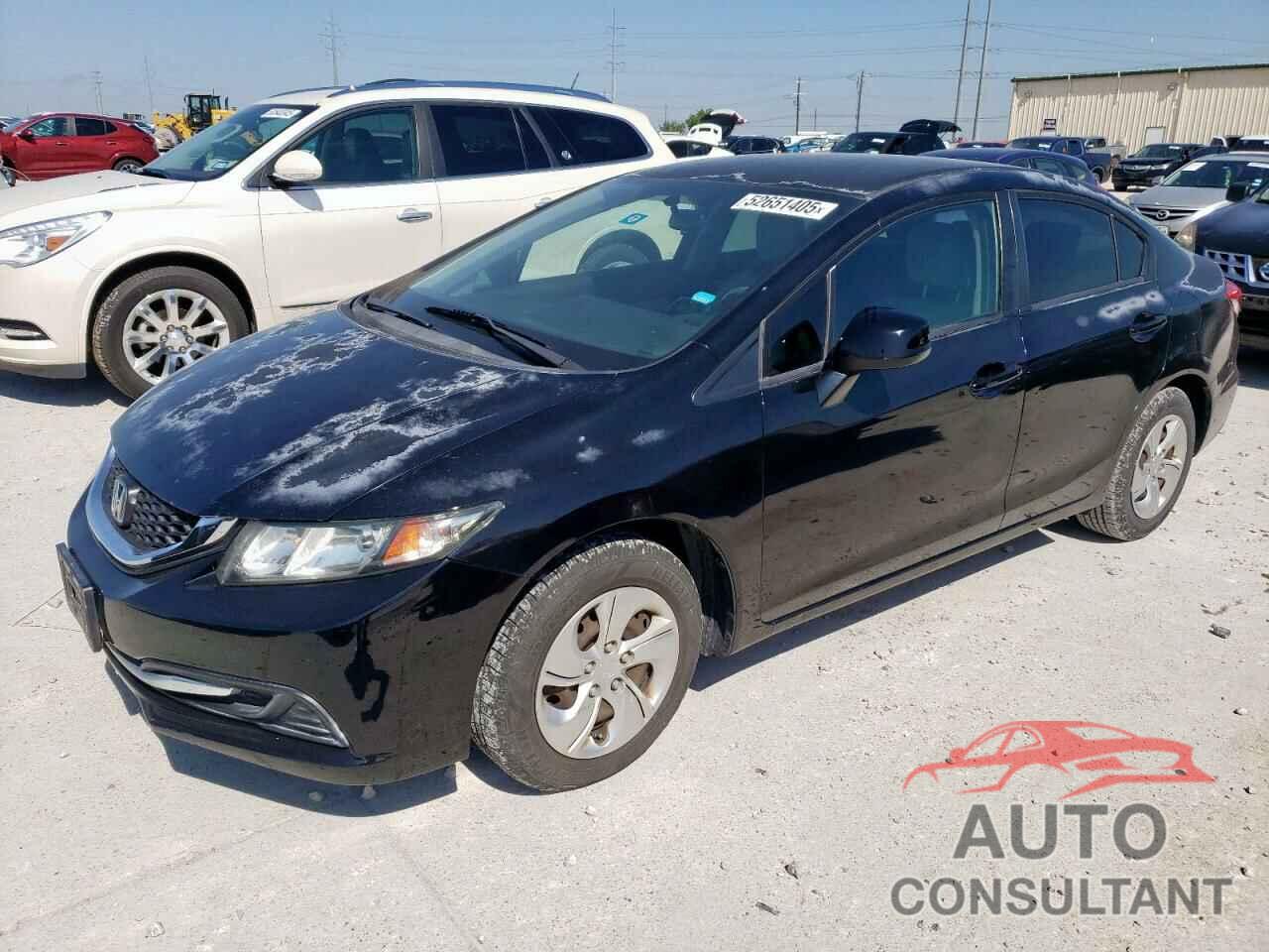 HONDA CIVIC 2013 - 2HGFB2F58DH546129