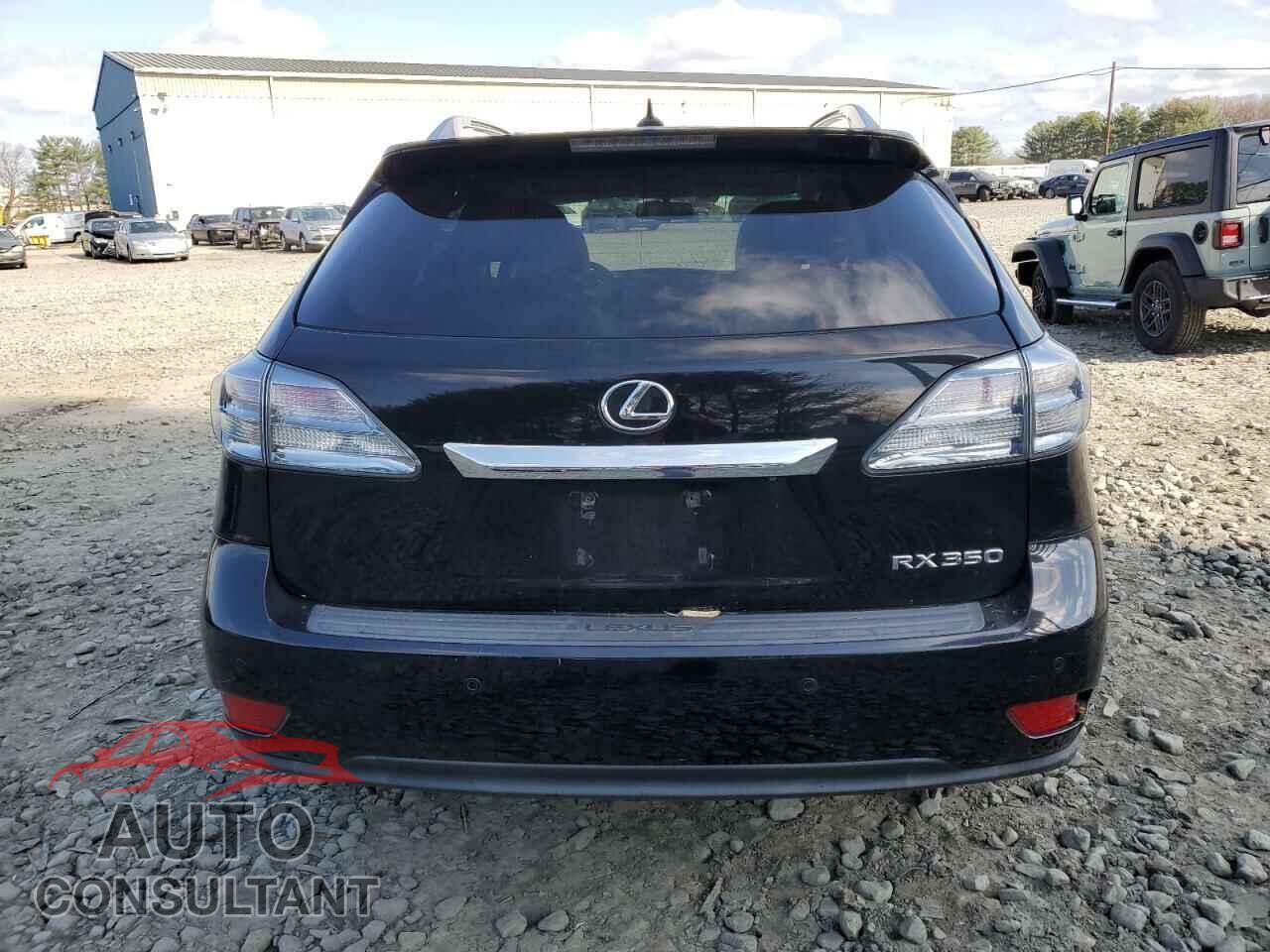 LEXUS RX350 2012 - 2T2BK1BA6CC144673