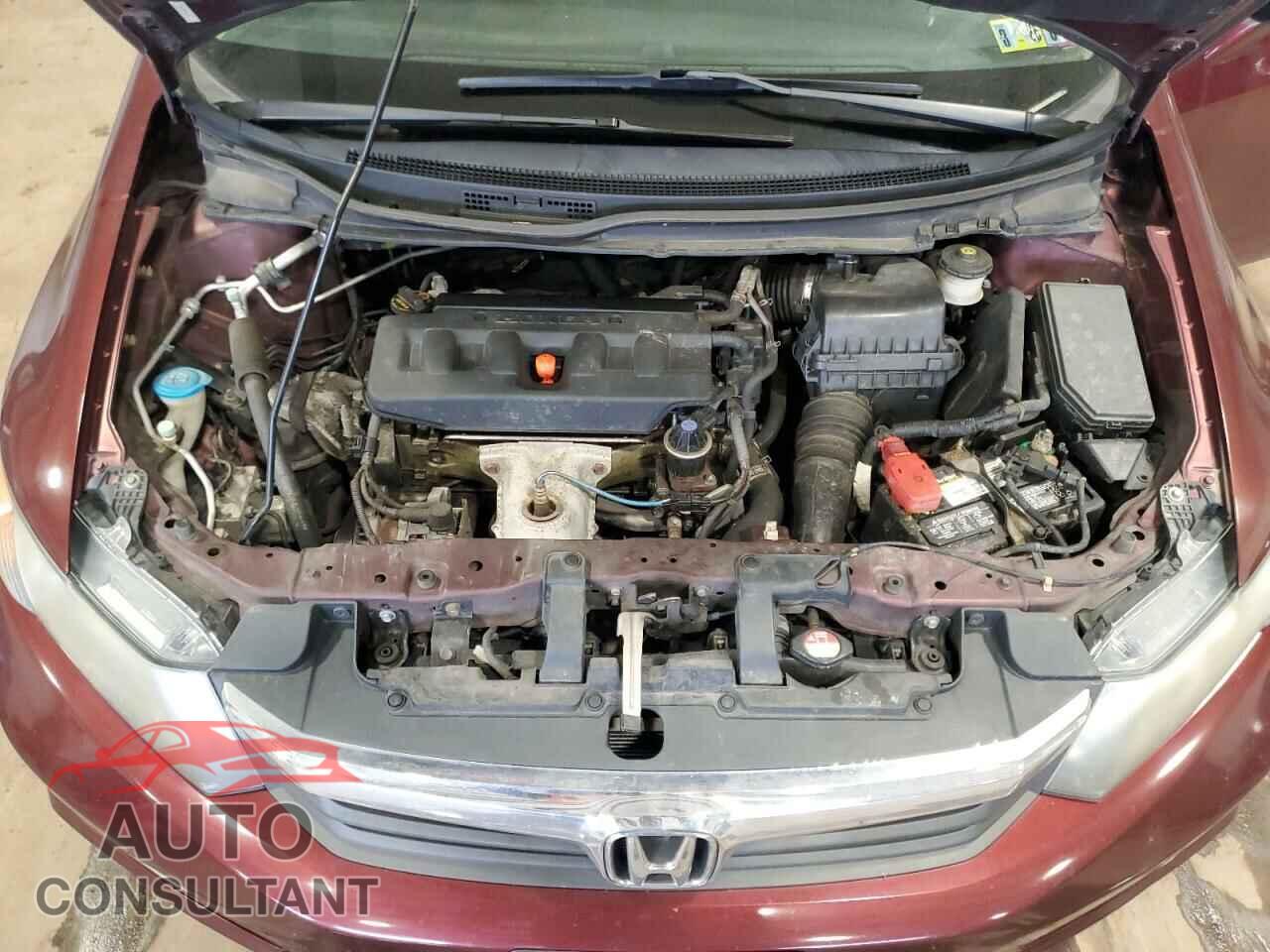 HONDA CIVIC 2012 - 19XFB2F88CE362117