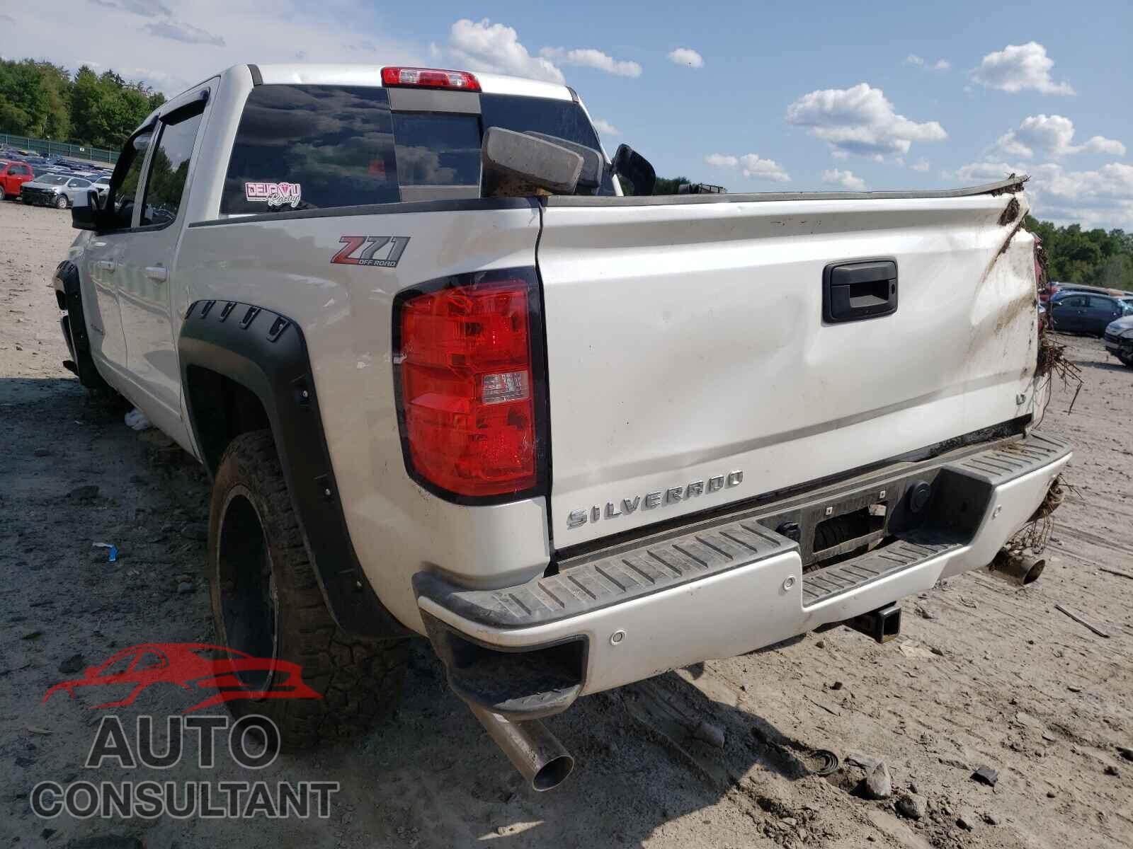 CHEVROLET SILVERADO 2018 - 3GCUKREC0JG147533