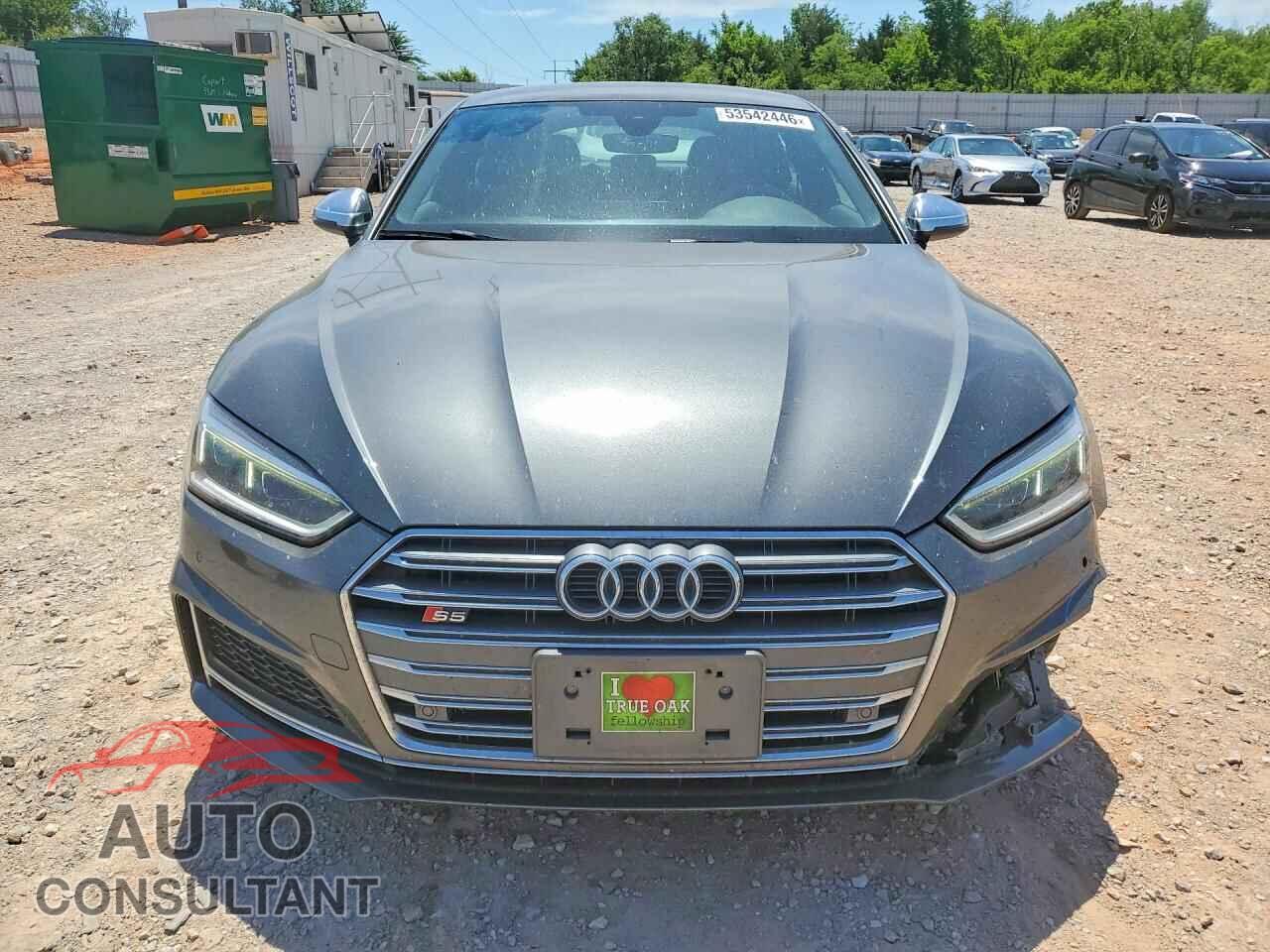 AUDI S5/RS5 2018 - WAUB4DF58JA084486
