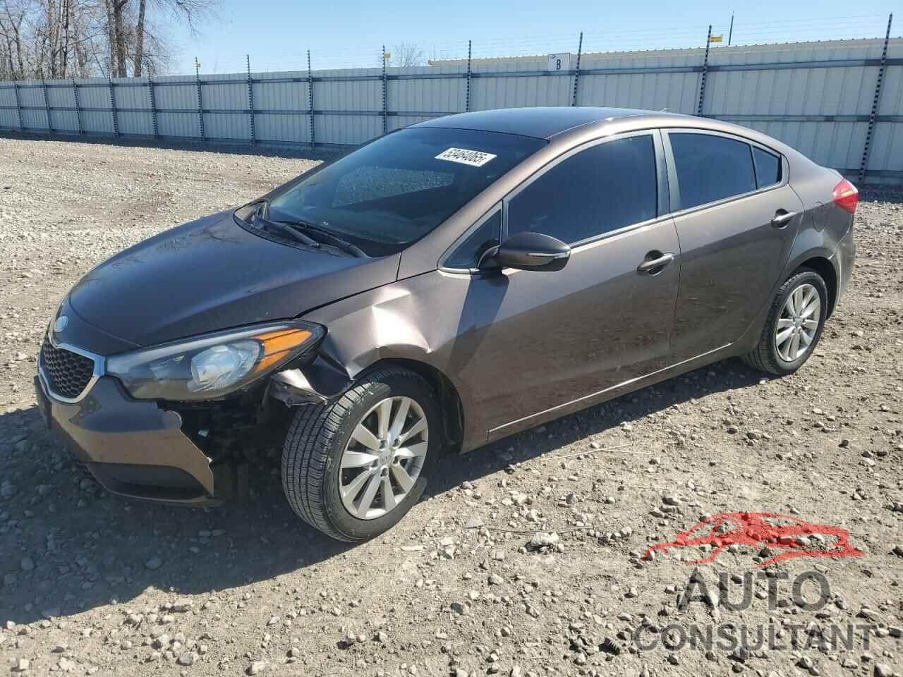 KIA FORTE 2014 - KNAFX4A66E5101955