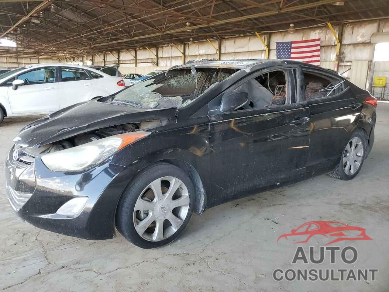 HYUNDAI ELANTRA 2013 - KMHDH4AE7DU687077