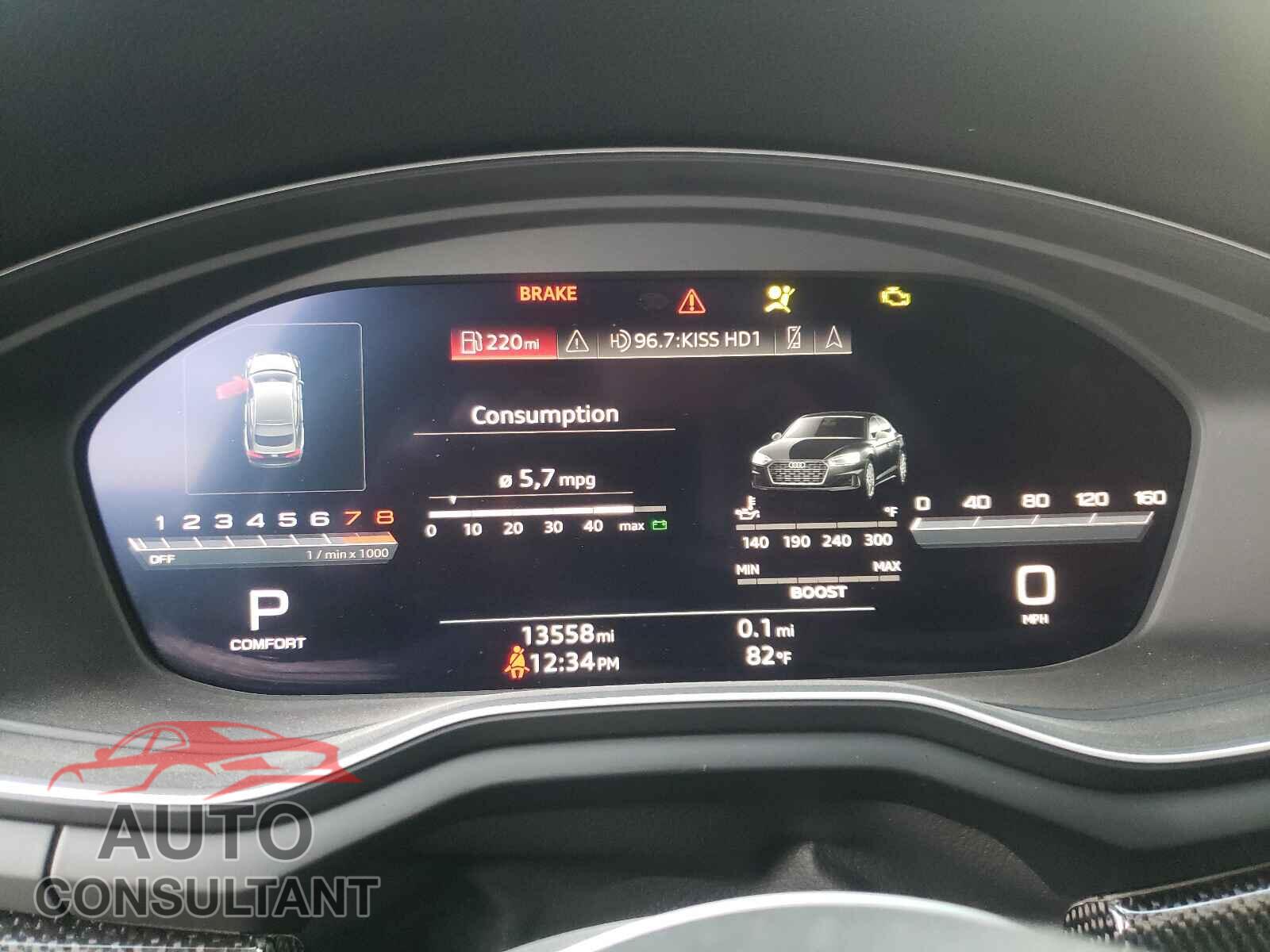 AUDI S5/RS5 2020 - WAUC4CF58LA001026