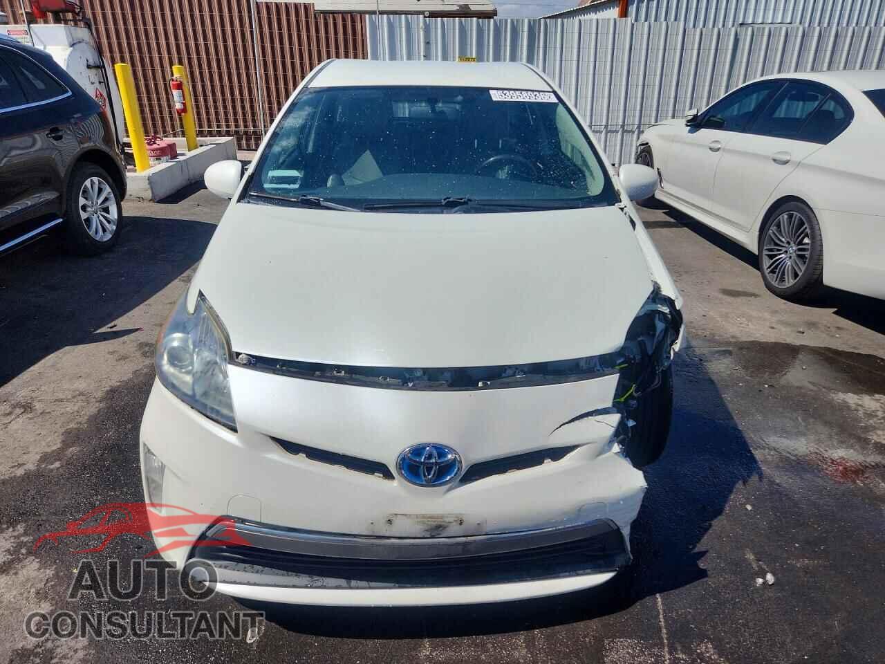 TOYOTA PRIUS 2012 - JTDKN3DP5C3028558
