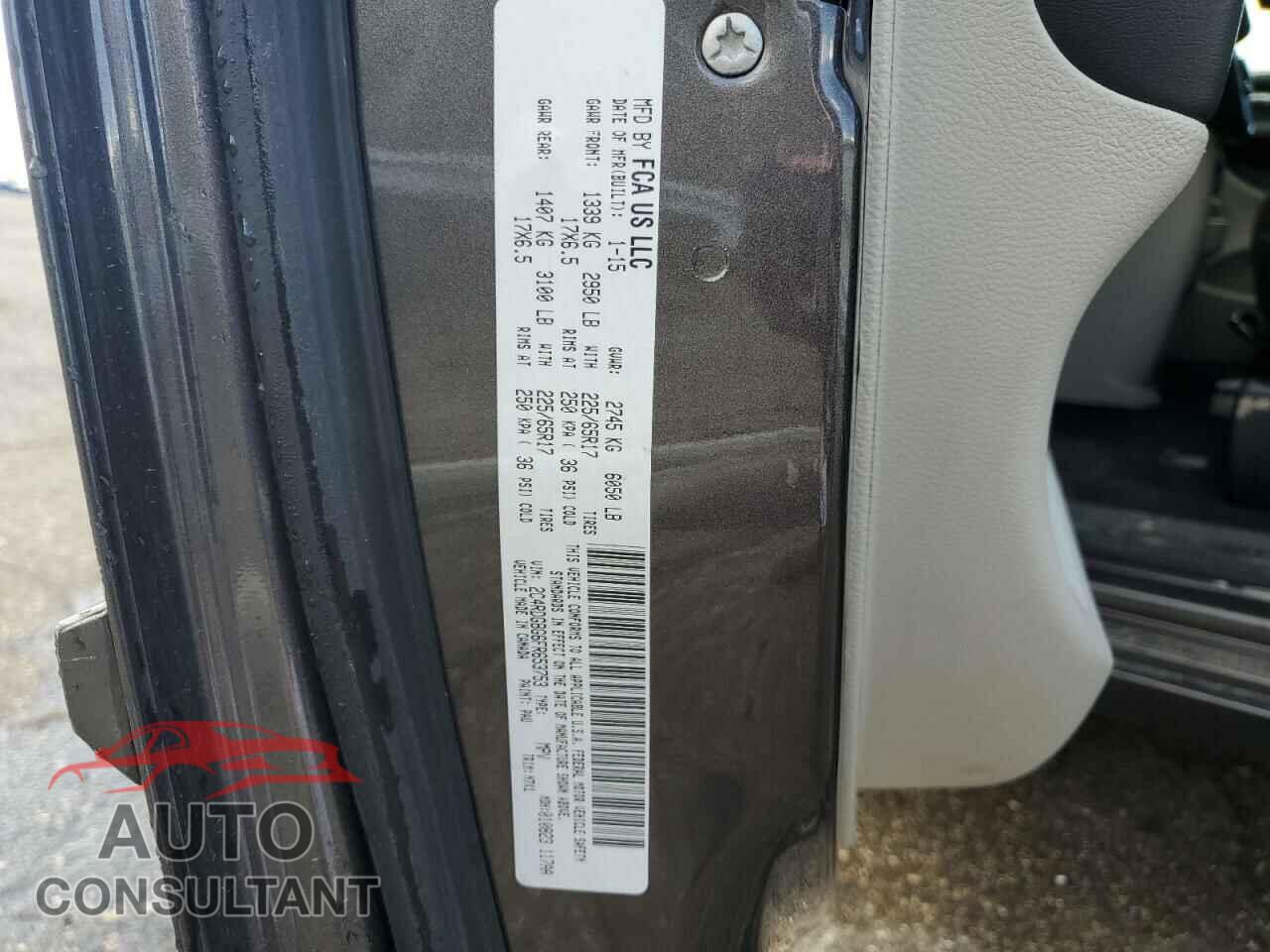 DODGE CARAVAN 2015 - 2C4RDGBG6FR653753