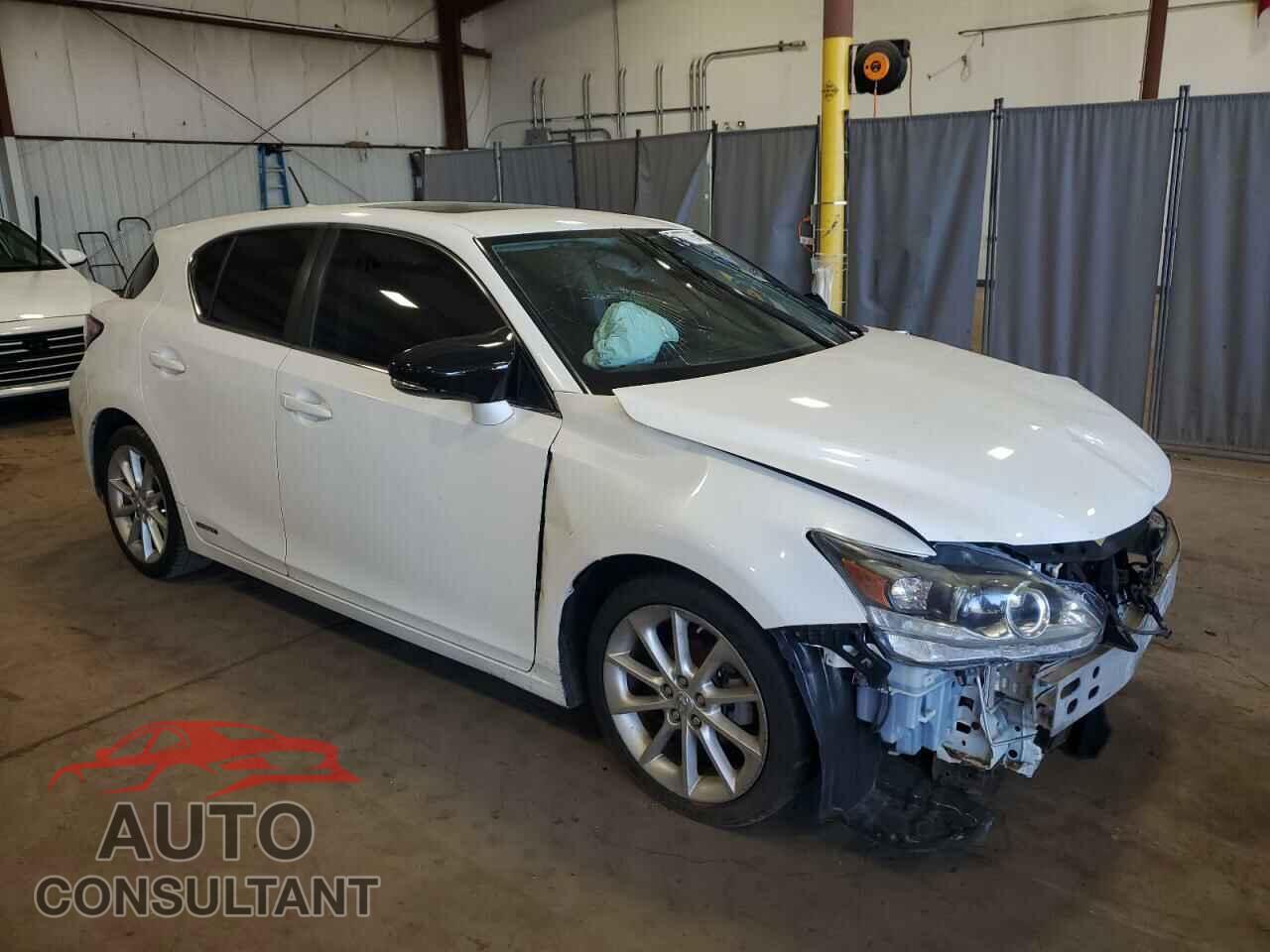 LEXUS CT 200 2012 - JTHKD5BH9C2097350