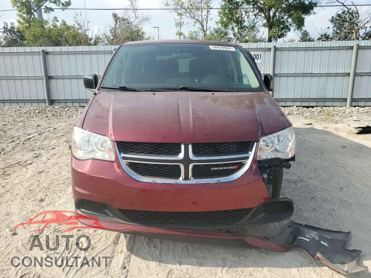 DODGE CARAVAN 2017 - 2C4RDGBG2HR866122